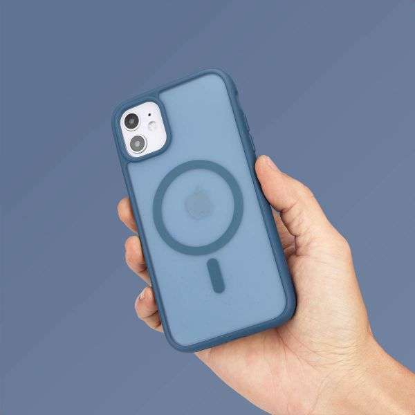 imoshion Coque Color Guard avec MagSafe iPhone 11 - Bleu foncé