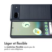 imoshion Coque Brushed Google Pixel 6a - Bleu foncé