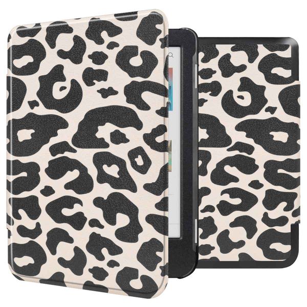 imoshion Design Slim Hard Sleepcover Kobo Clara Colour / Kobo Clara BW - Leopard