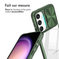 imoshion Coque arrière Camslider Samsung Galaxy S24 - Vert foncé