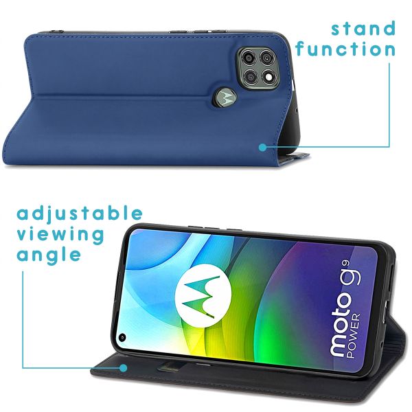 imoshion Étui de téléphone Slim Folio Motorola Moto G9 Power