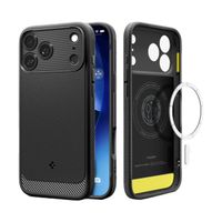 Spigen Coque Rugged Armor MagSafe Apple iPhone 17 Pro Max - Matte Black
