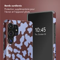 Selencia Coque arrière Vivid Samsung Galaxy S25 Ultra - Moo'd Lavender Glow