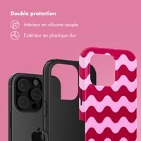 Selencia Coque arrière Vivid Apple iPhone 16 Pro - Wave Vibes Lipstick
