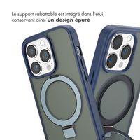 Accezz Coque Ring Stand avec MagSafe iPhone 14 Pro - Blue