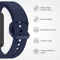 imoshion Bracelet en silicone Samsung Galaxy Fit 3 - Bleu foncé