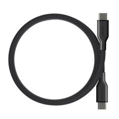 Empower by PanzerGlass Câble de recharge Magnetic Snake USB-C vers USB-C - 240 W - 1.5 mètres - Space Black