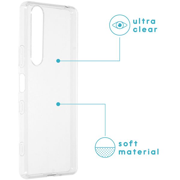 imoshion Coque silicone Sony Xperia 1 III - Transparent