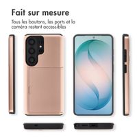 imoshion Coque arrière avec porte-cartes Samsung Galaxy S26 Ultra - Rose Gold