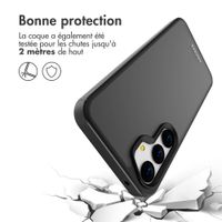 Accezz Coque Givrée Robuste Samsung Galaxy A35 - Noir
