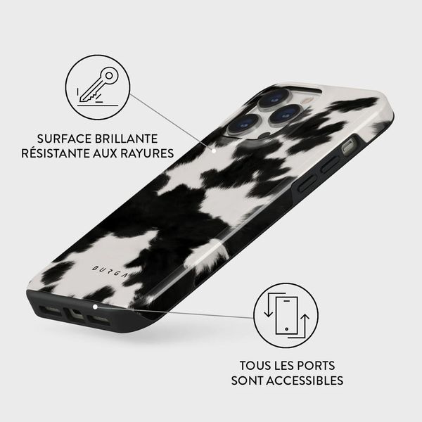 Burga Coque arrière Tough iPhone 14 Pro Max - Achromatic