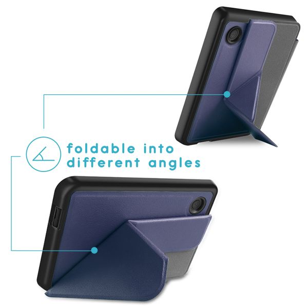 imoshion Étui de liseuse portefeuille Pliable Kobo Clara Colour / BW - Bleu foncé