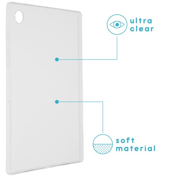 imoshion Coque silicone Samsung Galaxy Tab A8 - Transparent