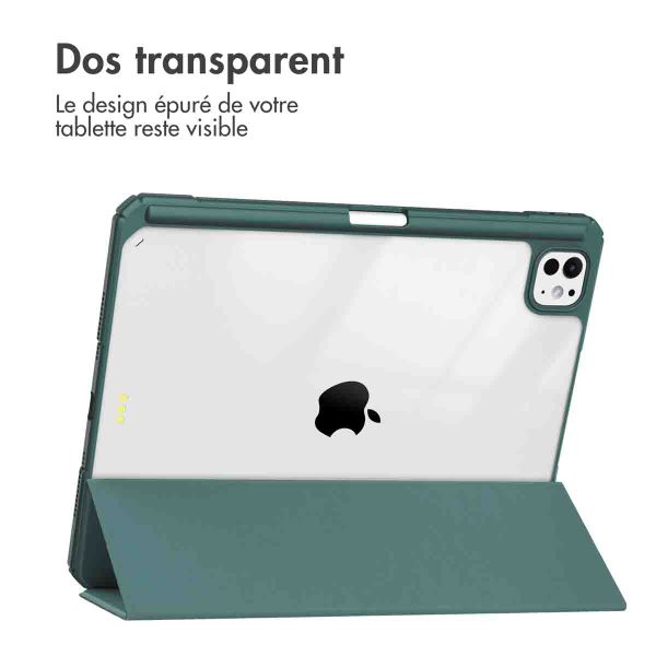imoshion Coque tablette rigide Trifold Apple iPad Pro 11 (2024) M4 - Vert
