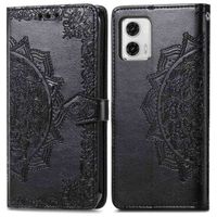 imoshion Etui de télephone Mandala Motorola Moto G73 - Noir