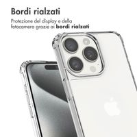 imoshion Coque avec dragonne + bracelet Apple iPhone 15 Pro Max - Perles Cœurs