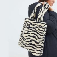 Wouf Teddy Tote Bag - Sac à bandoulière - Arctic