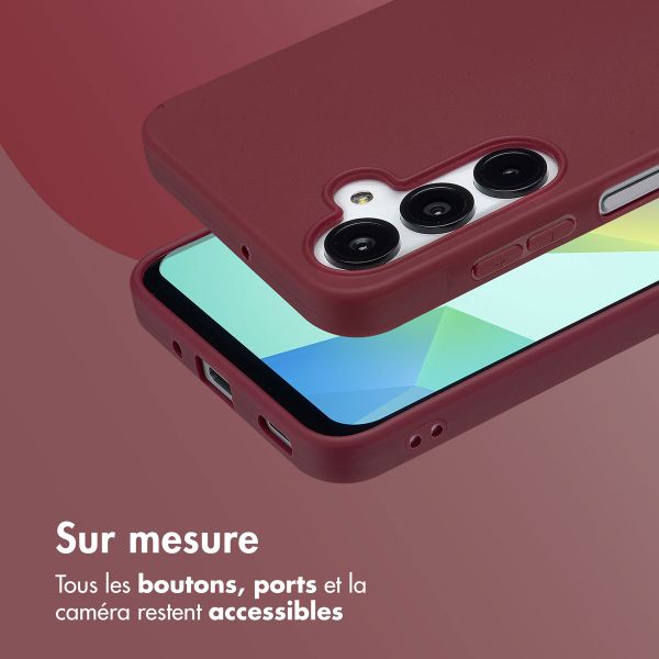 imoshion Coque Couleur Samsung Galaxy A16 - Wine Red