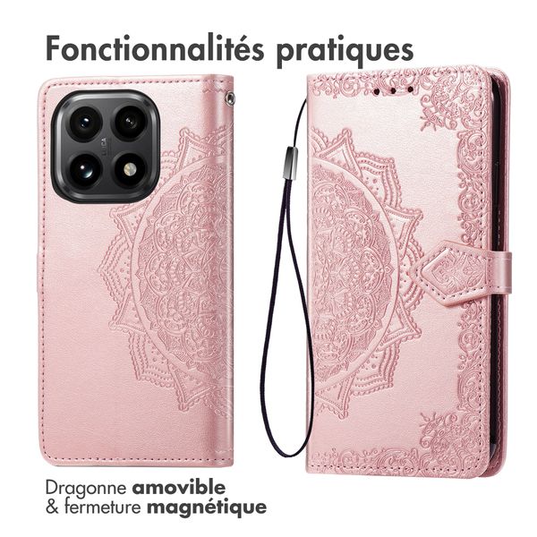 imoshion Etui de télephone Mandala Xiaomi 15T - Rose Gold