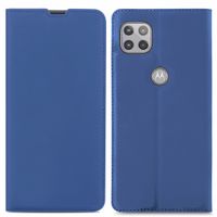 imoshion Étui de téléphone Slim Folio Motorola Moto G 5G - Bleu foncé