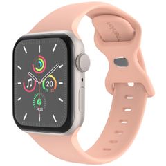 imoshion Bracelet en silicone⁺ Apple Watch Series 1 t/m 9 / SE (38/40/41 mm) | Series 10 / 11 (42 mm) - Taille S/M - Vintage Rose
