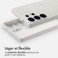 imoshion Coque Couleur avec MagSafe Samsung Galaxy S25 Ultra - Beige