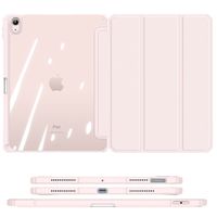 Dux Ducis Coque tablette Toby iPad Air 11 pouces (2024) M2 / Air 5 (2022) / Air 4 (2020) - Rose