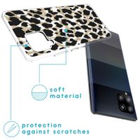 imoshion Coque Design Samsung Galaxy A42 - Léopard / Noir