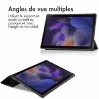 imoshion Coque tablette Trifold Samsung Galaxy Tab A8 - Noir