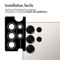 imoshion Lot de 2 protections d'objectif de caméra Samsung Galaxy S25 Ultra - Titanium Gray
