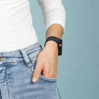 imoshion Bracelet en nylon tressé Amazfit GTS / BIP - Noir