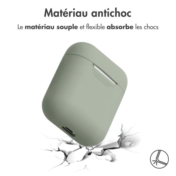 imoshion Coque en silicone AirPods 1 / 2 - Vert foncé