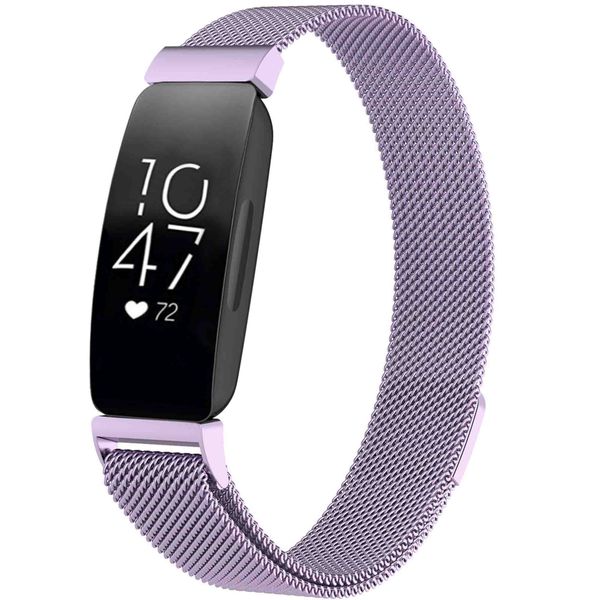 imoshion Bracelet magnétique milanais Fitbit Inspire - Taille S - Violet