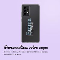 Coque avec votre propre photo et/ou texte Samsung Galaxy A52(s) (5G/4G) - Naam