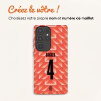 Crée ta propre coque arrière Nederlands Elftal Samsung Galaxy S25 Ultra - Équipe nationale néerlandaise '88
