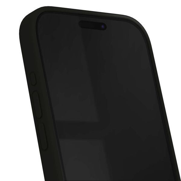 iDeal of Sweden Coque Silicone iPhone 15 Pro - Black