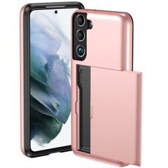 imoshion Coque arrière avec porte-cartes Samsung Galaxy S22 - Rose Doré