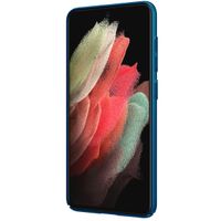 Nillkin Coque Super Frosted Shield Samsung Galaxy S21 FE - Bleu