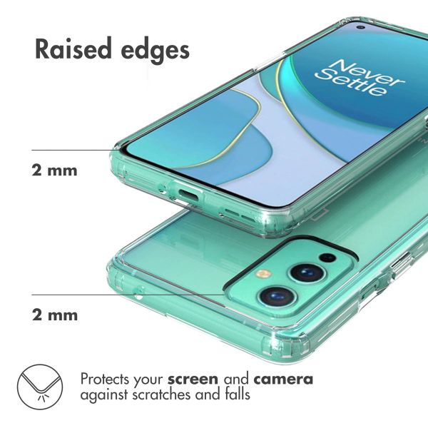 Accezz Coque Xtreme Impact OnePlus 9 - Transparent