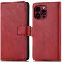 imoshion Étui de téléphone portefeuille Luxe iPhone 15 Pro - Rouge