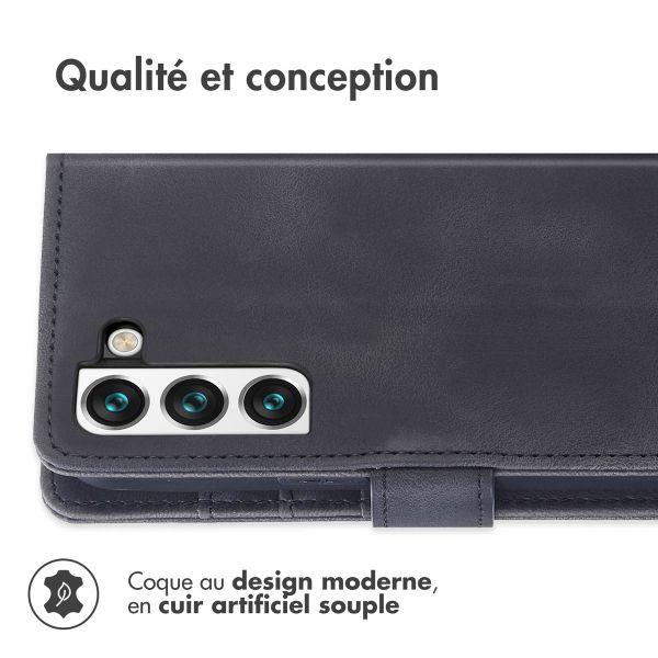 imoshion Etui de télephone portefeuille avec cordon Samsung Galaxy S22 - Noir