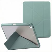 imoshion Coque tablette Origami Apple iPad 9 (2021) 10.2 pouces / iPad 8 (2020) 10.2 pouces / iPad 7 (2019) 10.2 pouces - Vert foncé