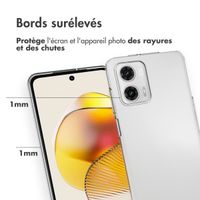 Accezz Coque Clear Motorola Moto G73 - Transparent