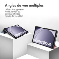 imoshion Coque tablette Design Samsung Galaxy Tab A9 8.7 pouces - Sky