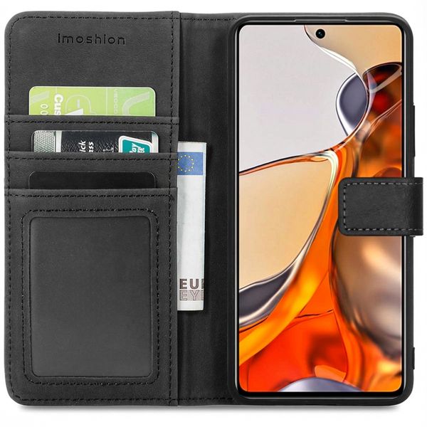 imoshion Étui de télephone portefeuille de luxe Xiaomi 11T (Pro) - Noir