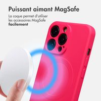 imoshion Coque Couleur avec MagSafe Apple iPhone 13 Pro - Neon Pink