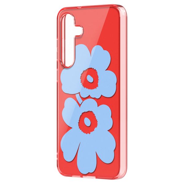 Samsung Coque Unikko Hybrid Marimekko Samsung Galaxy S25 Plus - Rouge