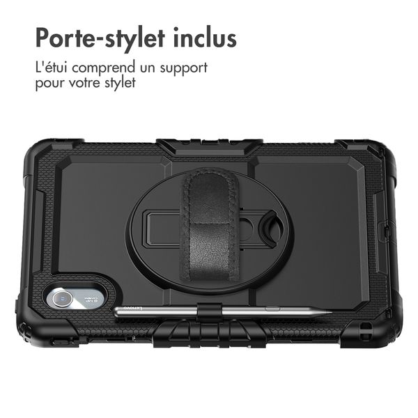 Accezz Coque arrière Defender XT Lenovo Idea Tab - Noir