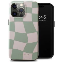 Selencia Coque arrière Vivid Apple iPhone 15 Pro Max - Groovy Sage Green