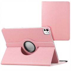 imoshion Coque tablette rotatif à 360° Apple iPad Air 11 pouces (2025) M3 / (2024) M2 / Air 5 (2022) / Air 4 (2020) / Pro 11 (2018/2020) - Rose